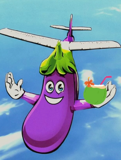 "Mile High" Eggplant 2 oz. Bottle